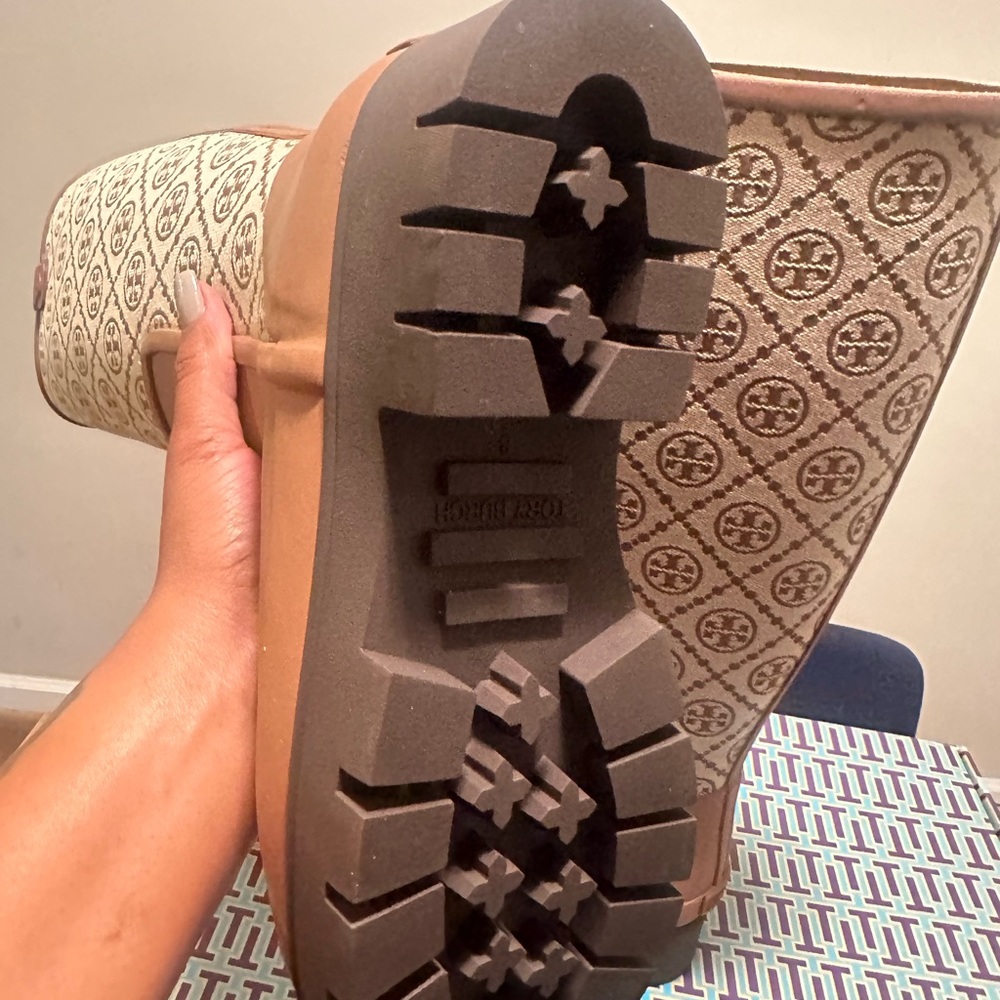T Monogram Hurricane Tall Boot
